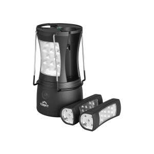 CRIVIT 2-in-1 campinglamp (Zwart)