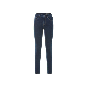 esmara Dames jeans - Super skinny fit (38 (lange lengte), Donkerblauw)