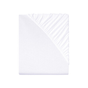 LIVARNO home Jersey hoeslaken 140-160 x 200 cm (Wit)