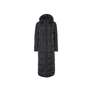 esmara Lange dames winterjas (M (40/42), Zwart)