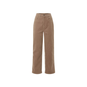 esmara Corduroy dames broek (40, Bruin)