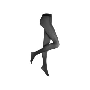 esmara Dames thermopanty 70 DEN (zwarte stippen, M (40/42))