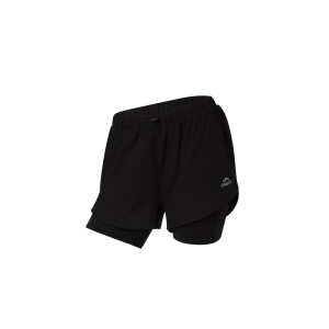 CRIVIT Korte dames sportbroek (Zwart, L (44/46))