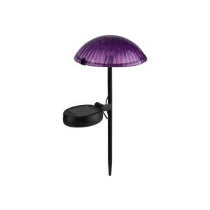 LIVARNO home Solar LED-paddenstoel (Lila)