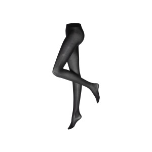 esmara Dames panty thermo 80 denier (S (36/38), Zwart)
