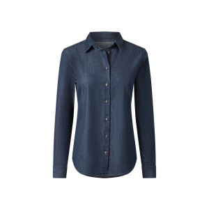 esmara Denim dames blouse (Donkerblauw, 44)
