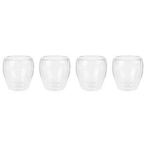 SILVERCREST Dubbelwandige glazen (Espresso, 4 stuks)