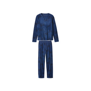 esmara Fleece kinder pyjama (Donkerblauw, 158/164)