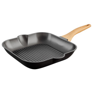 LIVARNO home Grill- of braadpan 28 cm (Vierkant)