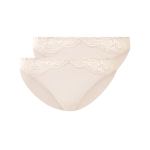 esmara 2 Dames onderbroeken (Beige, S (36/38))