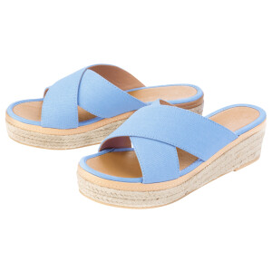 esmara Dames sandalen (Blauw, 38)