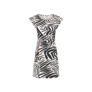 esmara Dames jurk (Zwart/wit, S (36/38))
