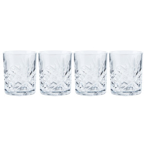LIVARNO home Kristallen glazenset 4-delig (Whiskeyglas)