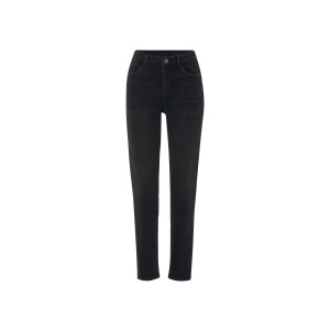 esmara Dames jeans - Straight Fit (Zwart, 42)