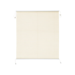 LIVARNO home Plissé gordijn voor ramen 90 x 130 cm (Crème)