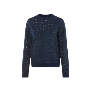 esmara Gebreide dames trui (Blauw, L (44/46))