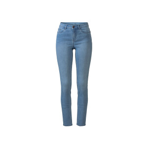 esmara Dames jeans super skinny fit (38, lang, Lichtblauw)