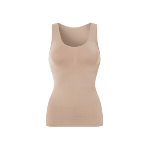 esmara Dames Soft-Shaping top (L (44/46), Beige)