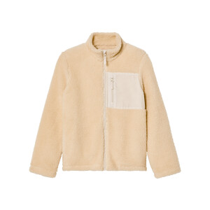 pepperts! Kinder fleecevest (158/164, Beige)
