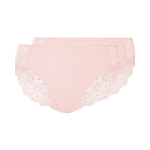 esmara 2 dames slips (Roze, XS (32/34))