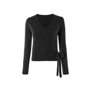 esmara Dames wikkelvest (Zwart, XS (32/34))