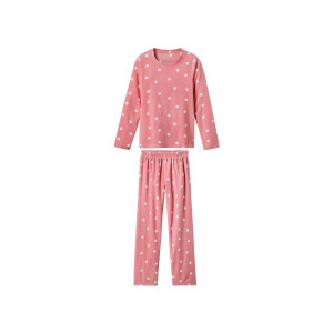 esmara Fleece kinder pyjama (Roze, 134/140)