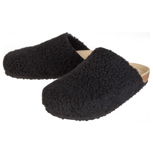 esmara Dames clogs met wol (Zwart, 40)