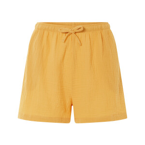 esmara Korte mousseline dames broek (Geel, XS (32/34))
