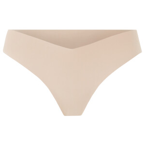 esmara 3 Dames strings (Beige, S (36/38))