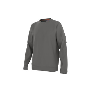 LIVERGY Heren sweater of hoodie (Grijs, S)