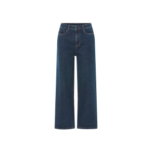 esmara Dames jeans - Wide Leg (Donkerblauw, 38)