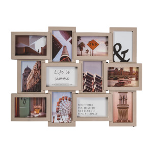 LIVARNO home Fotolijsten of fotocollage (Collage beige)