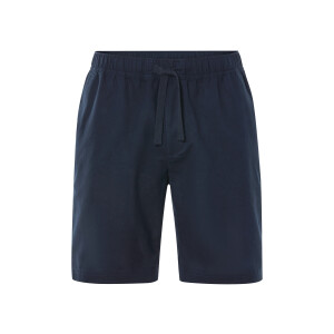 LIVERGY Korte linnen heren broek (Marineblauw, S)