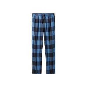 esmara Men Flanellen heren pyjamabroek (Blauw, L)