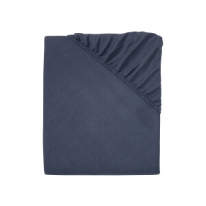 LIVARNO home Fleece hoeslaken 140-160 x 200 cm (Blauw)