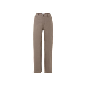esmara Dames jeans - Straight fit (38 (korte lengte), Bruin)