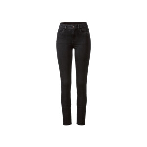 esmara Dames jeans super skinny fit (40, kort, Zwart)