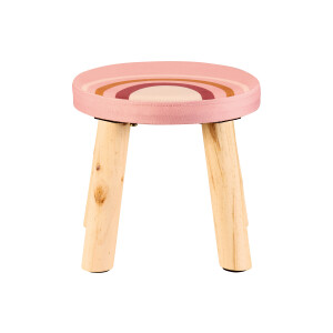 LIVARNO home Kinder kruk (houten poten - regenboog)