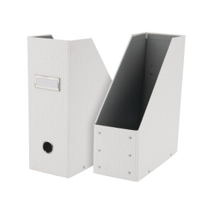 crelando Bureau organizer (Tijdschriftenhouder, Wit)