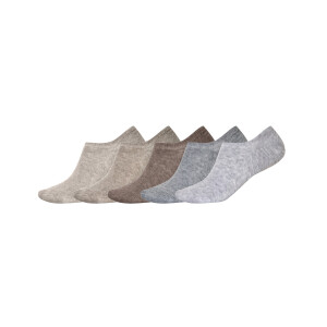 esmara 5 Paar enkelsokken (beige/grijs, 39-42)