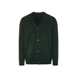 LIVERGY Heren vest (Donkergroen, XL)