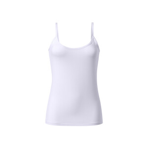 esmara Dames spaghettitop (Wit, XL (48/50))