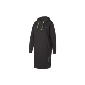 CRIVIT Dames hoodiejurk (Zwart, S (36/38))