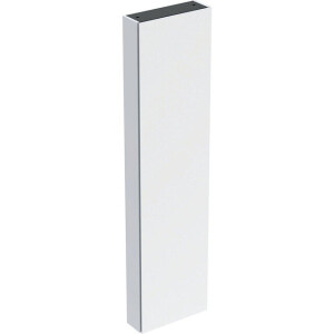 Geberit iCon badkamerkast 45x180x15cm 1 deur softclose Spaanplaat Wit Hoogglans 502.317.01.1