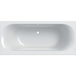 Geberit Soana kunststof duobad acryl rechthoekig 180x80x45cm wit 554.007.01.1