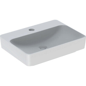 Geberit Variform opzetwastafel rechthoekig 60x45cm zonder overloop wit 500.781.01.2