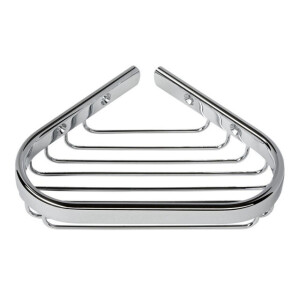 Geesa Basket Zeephouder Hoekmodel Chroom 91137a