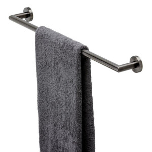 Geesa Nemox Handdoekrek 64.8cm Zwart metaal geborsteld 916507-09-60