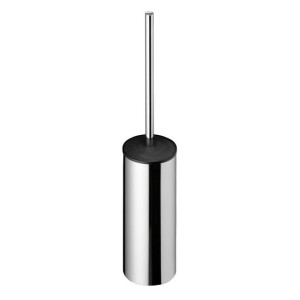 Geesa Wynk Toiletborstel met houder Chroom (zwarte borstelkop) 914511-02