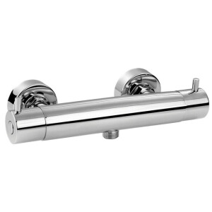GO by Van Marcke Cocoon thermostatische douchemengkraan waterbesparend hartafstand 15cm veiligheidsblokkering chroom LH2540